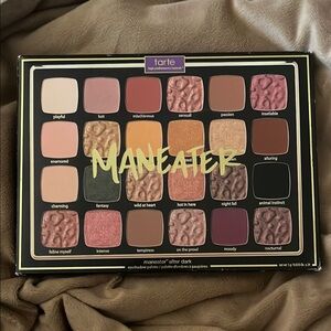 Tarte Pink and Red Eyeshadow Palette Vibrant Colors